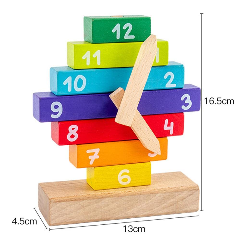 Casse-tête Horloge en bois à construire
