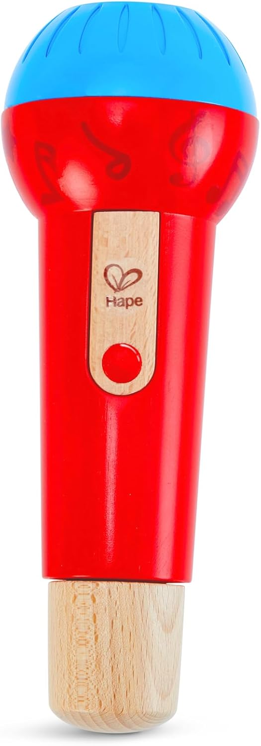 Fidtoy Microphone écho, jouet musical à chanter pour tout-petits