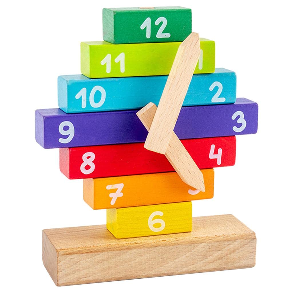 Casse-tête Horloge en bois à construire