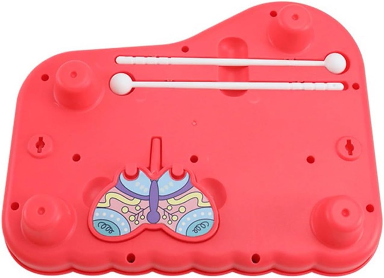 Fidtoy Piano Musical Xylophone 2 en 1 – Jouet Musical Éducatif à 8 Notes pour Tout-Petits
