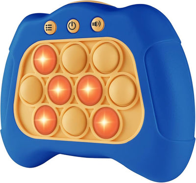 Consola de juegos Fidtoy Pop It – Juguete sensorial portátil con luces para niños de 3+ años