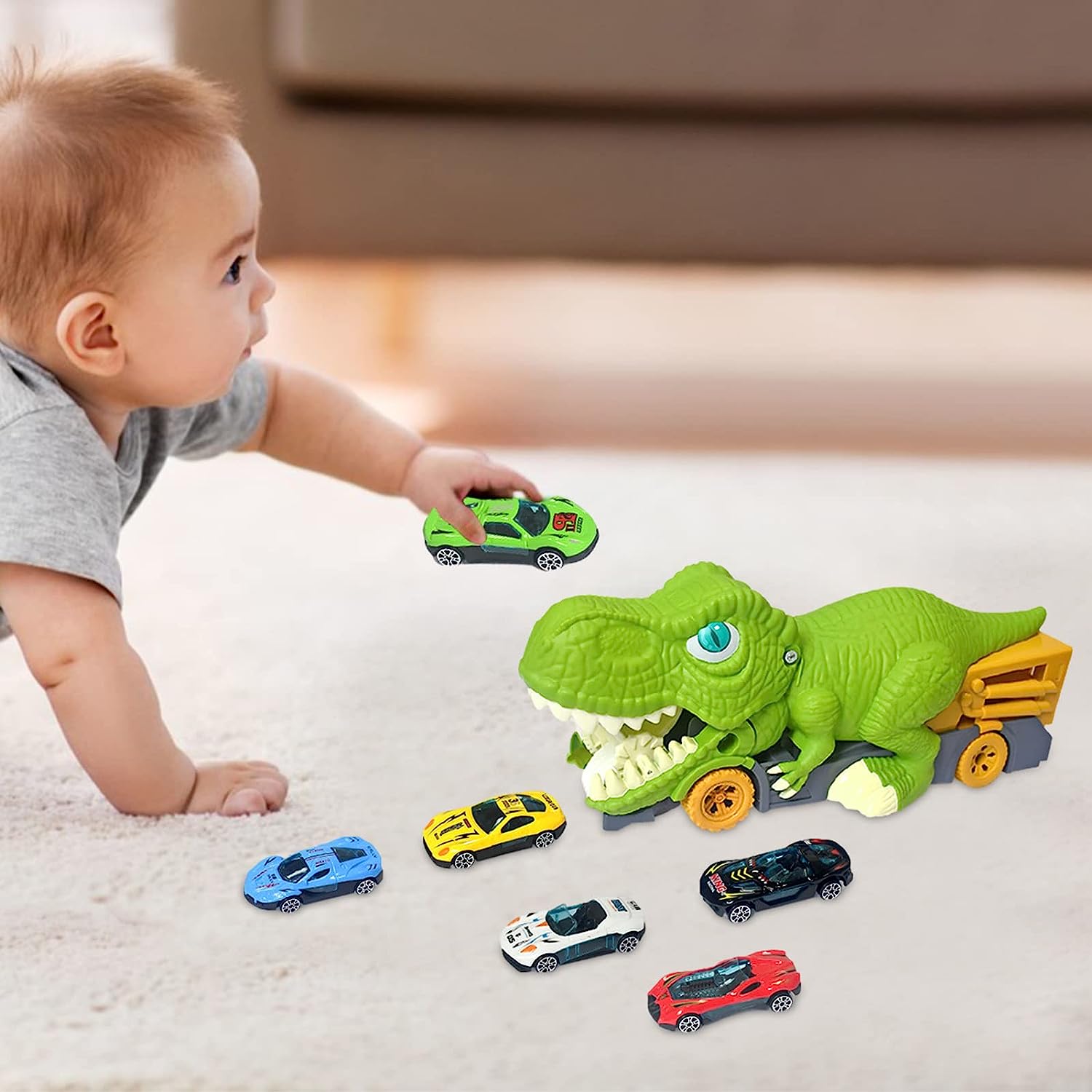 Dino Car Truck™ - Conduce hacia la prehistoria - Coche de juguete de dinosaurio