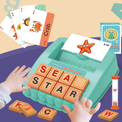 Fun Matching Alphabet Spelling Card Game - 73C