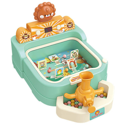 Fidtoy Cartoon Pinball Machine de Tir sur Cible avec Score pour Enfants Jeu d'Arcade de Table Jouet de Coordination Œil-Main Âge 3+