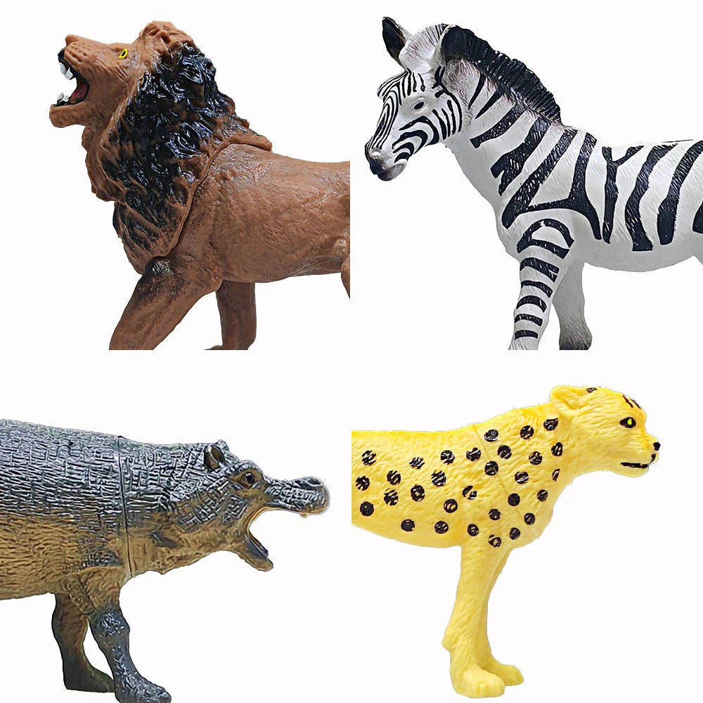 Mini Figuras de Animales de Granja con Árbol - 388