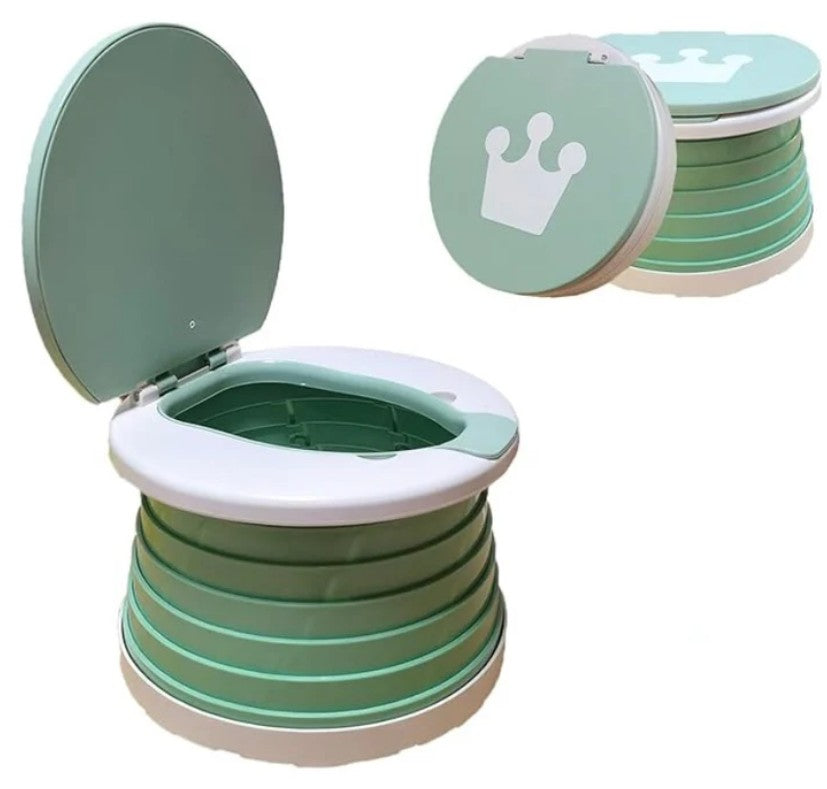 Entrenador de orinal portátil y plegable