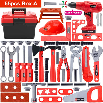 La boîte à outils junior électrique de Bouwer