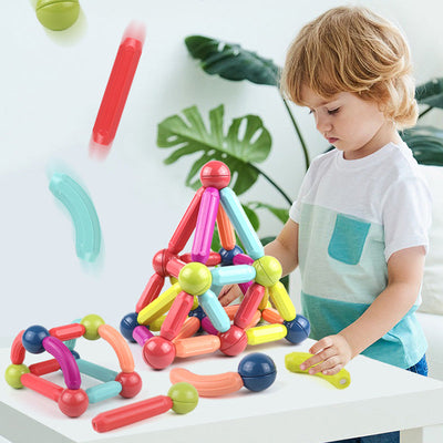 Fidtoy Blocs Magnétiques, Jouet de Construction STEM pour Enfants de 3 ans et plus