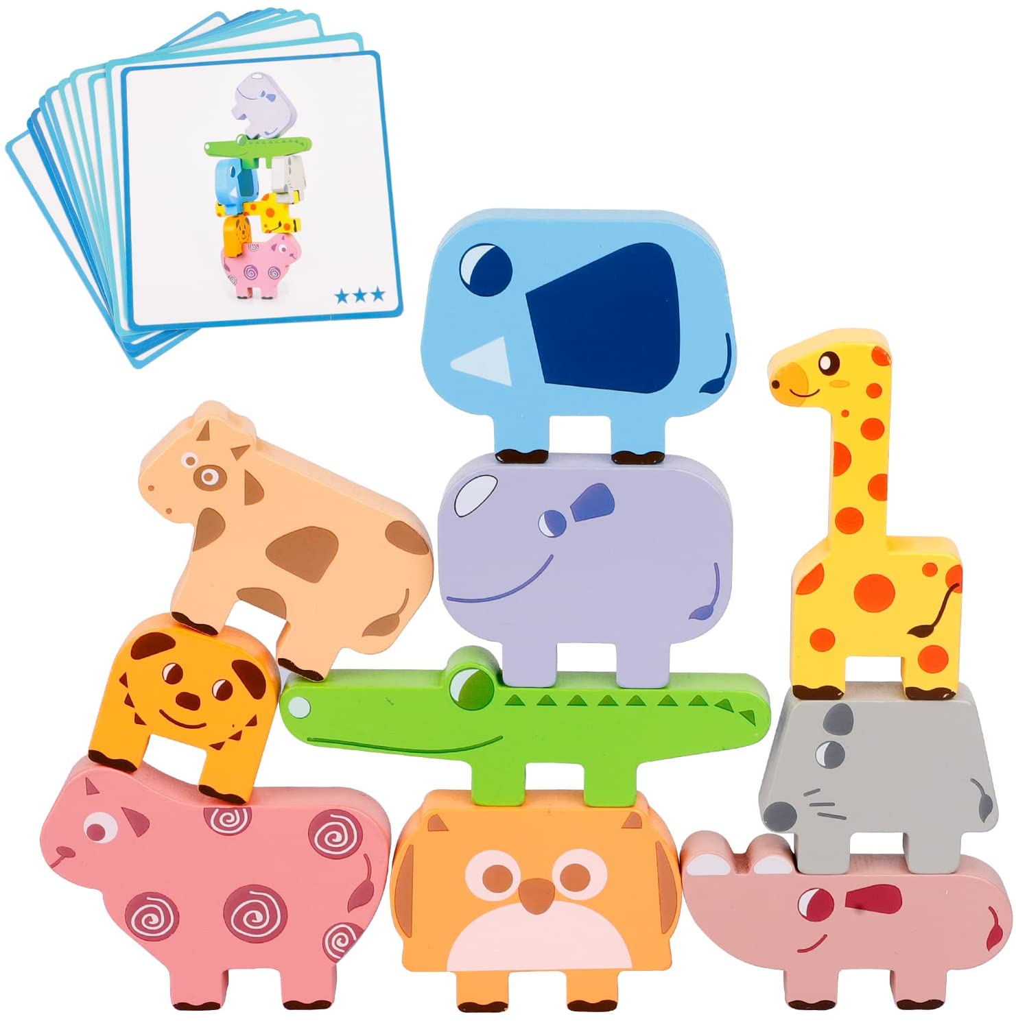 Animal Stacking™ - Mejora el reconocimiento - Juego de apilamiento