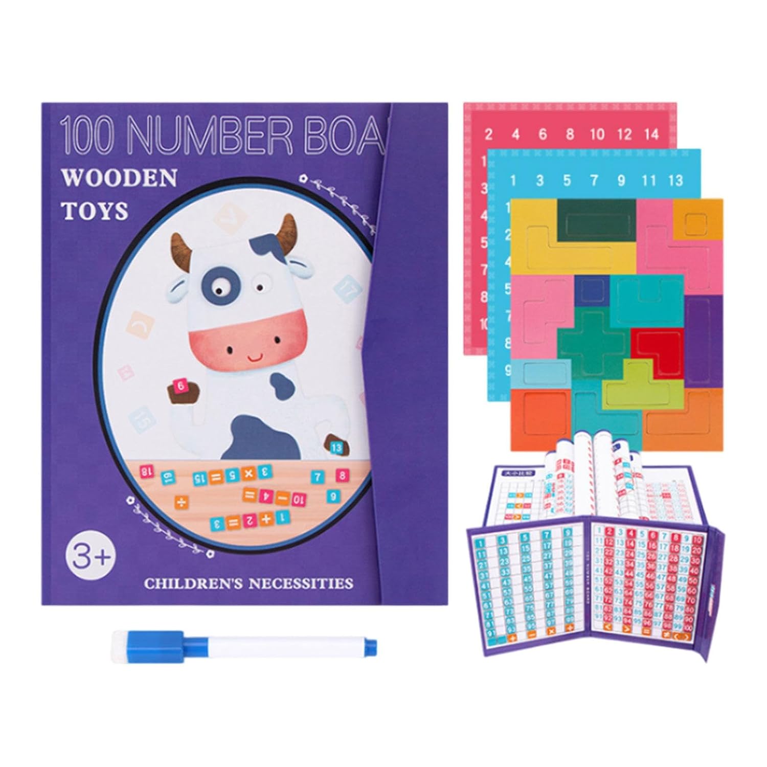 ATORSE Juguetes educativos para niños pequeños, juguete de práctica de control de bolígrafo para niños de 3+ años, estilo P de regalo