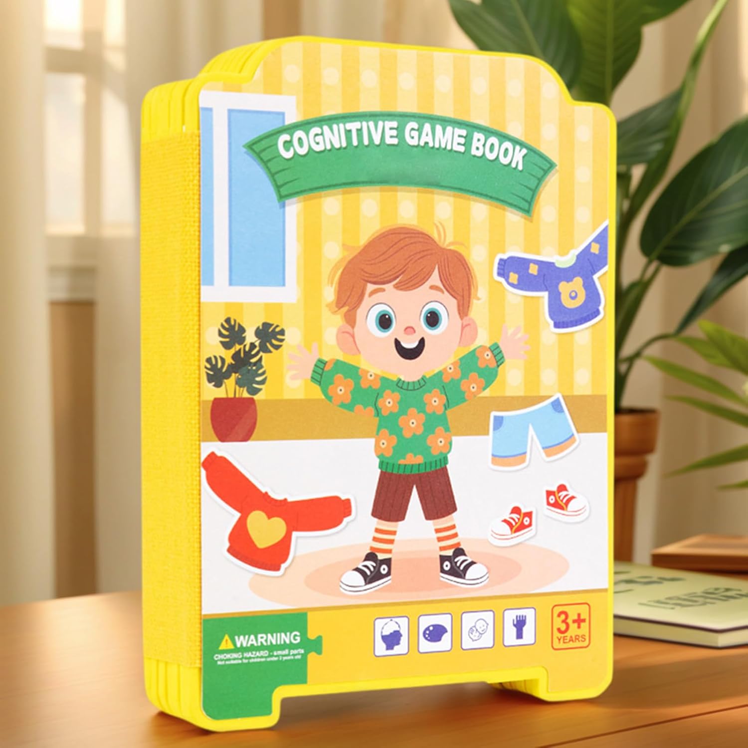 Libro de pegatinas para juegos de vestir, libro de juegos educativos, pegatinas coloridas para emparejar, juguete de actividad práctico | Diversión cautivadora en el desarrollo