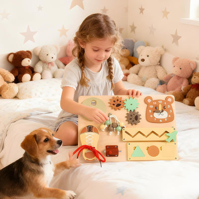 Cuaderno de Actividades - Juguete Educativo, Juguetes para el Desarrollo Infantil, para Niños Preescolares, Jardín de Infancia, Aula, Educación en Casa y Educadores