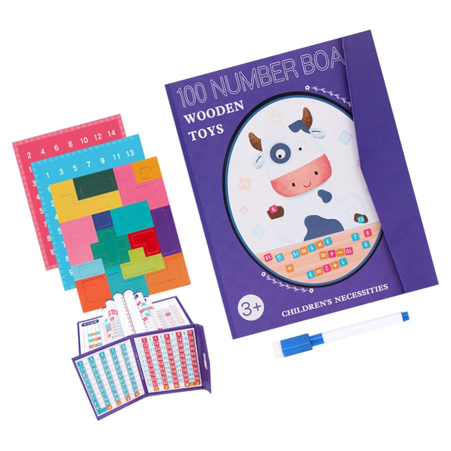 ATORSE Juguetes educativos para niños pequeños, juguete de práctica de control de bolígrafo para niños de 3+ años, estilo P de regalo