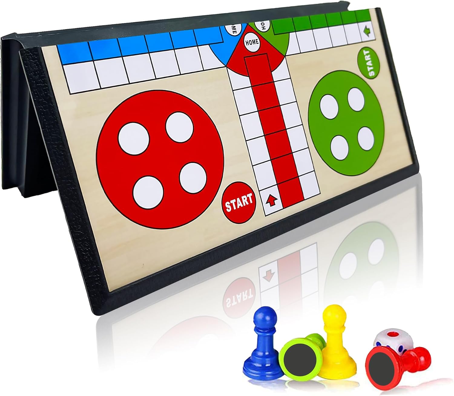 Ludo magnético de viaje - Juego familiar - 602