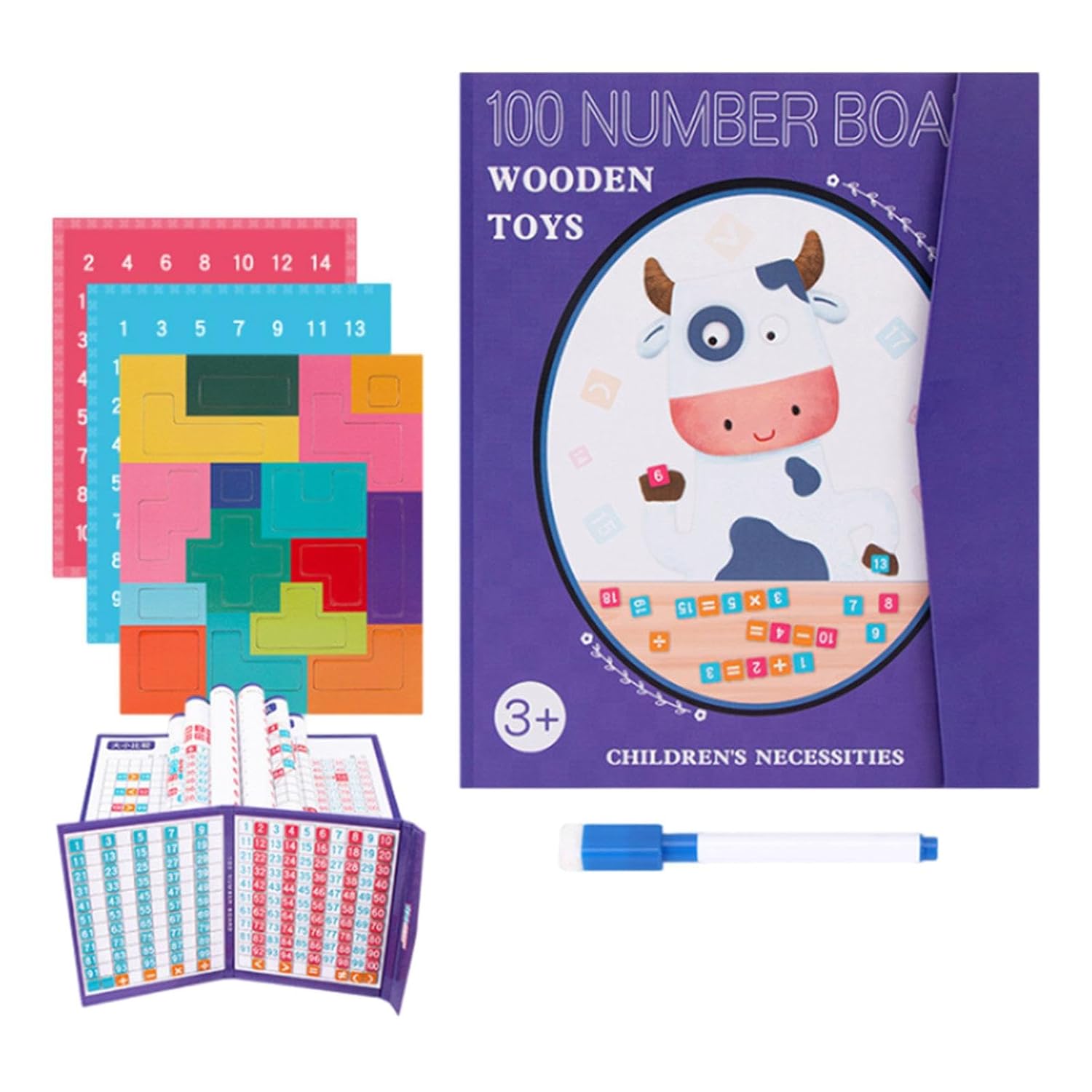 ATORSE Juguetes educativos para niños pequeños, juguete de práctica de control de bolígrafo para niños de 3+ años, estilo P de regalo