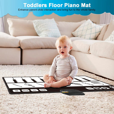 Tapis de danse musical Fidtoy – Tapis de sol musical interactif pour enfants
