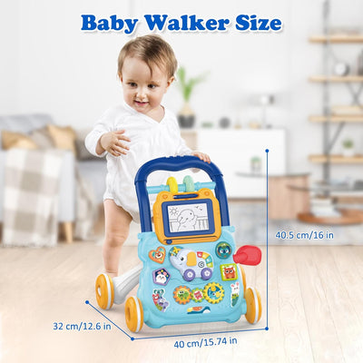 Fidtoy Talking Multi-Activity Baby Walker – Educational & Interactive Toddler Walker