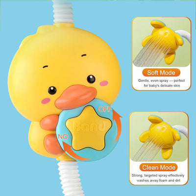 Fidtoy Little Bado / Arroseur Jet d'Eau Poussin – Jouet de Bain Interactif pour Tout-Petits