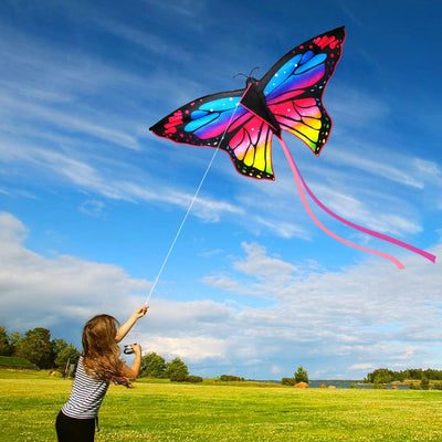 Cerf-volant papillon pour enfants