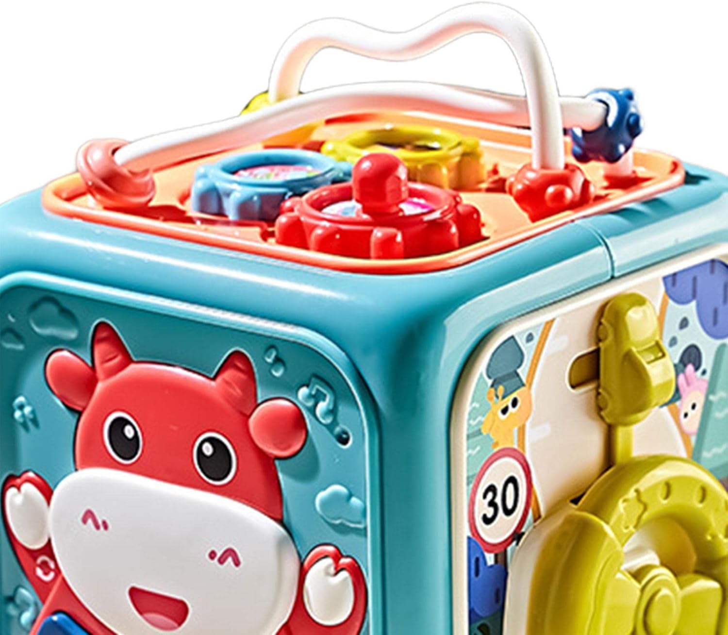 Fidtoy Cubo de Actividades Multifuncional para Niños Pequeños 18M+