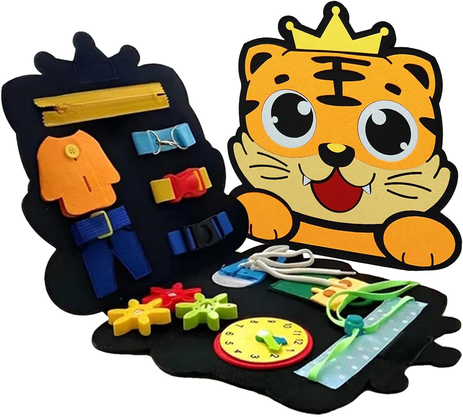 Sensory table for kids - Educational activity sensory table | Learning educational activity board, animal travel toy, fine motor skills development Hondony