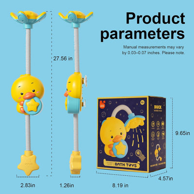 Fidtoy Little Bado / Arroseur Jet d'Eau Poussin – Jouet de Bain Interactif pour Tout-Petits