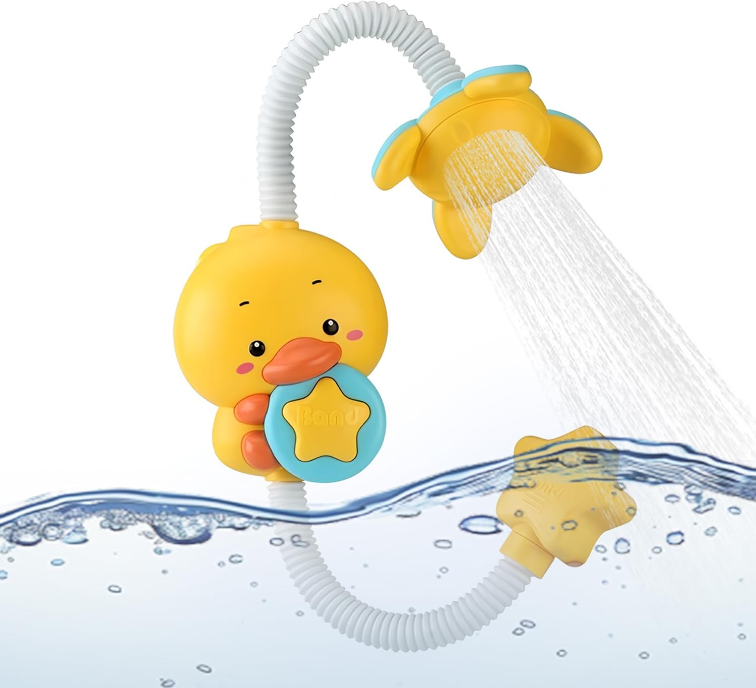 Fidtoy Little Bado / Arroseur Jet d'Eau Poussin – Jouet de Bain Interactif pour Tout-Petits