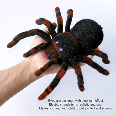 Fidtoy Remote Control Tarantula Spider Toy – Realistic Moving Spider for Kids 8+