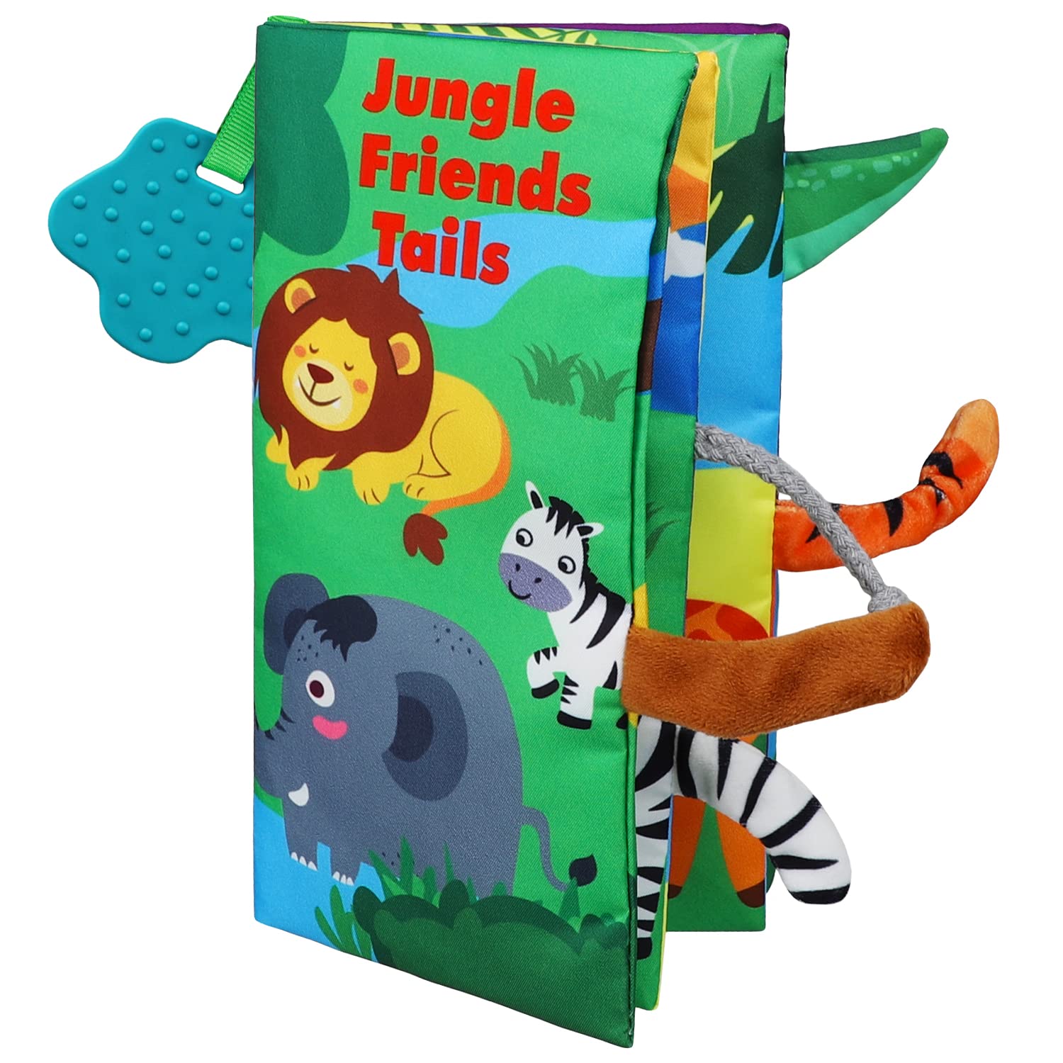 Set de libros de tela suave Fidtoy para bebés de 0 a 6 meses Juguete sensorial