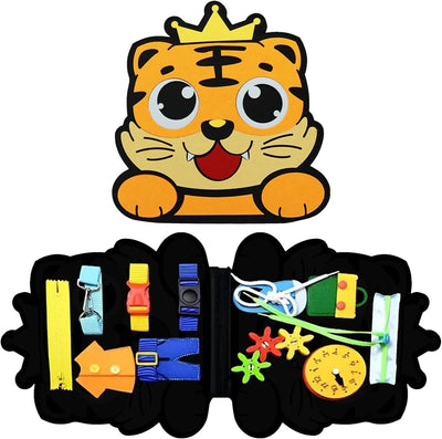 Sensory table for kids - Educational activity sensory table | Learning educational activity board, animal travel toy, fine motor skills development Hondony