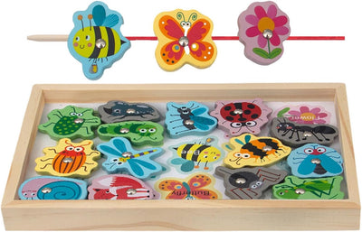 Educational Fishing Toys - Safe and Harmless 2-in-1 Magnetic Fishing Games - Fishing Game for Toddlers, Magnetic Fishing Toys, Gift for Kids