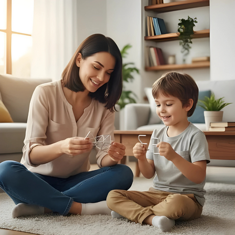 Casse-têtes en métal – Jeu d'esprit et de réflexion pour adultes et enfants