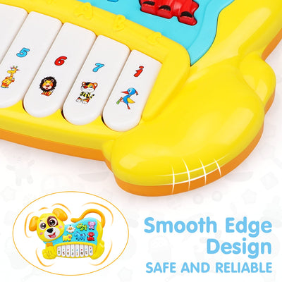 Fidtoy Piano Musical pour Chiens Jouet Musical pour Bébés de 0 à 36 Mois