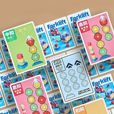 Juego de equilibrio de apilamiento para transportar montacargas de ingeniero - 02Y