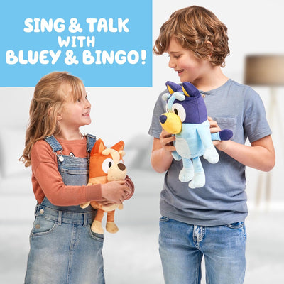 Fidtoy Jouet en peluche parlant pour chien avec musique et audio interactif
