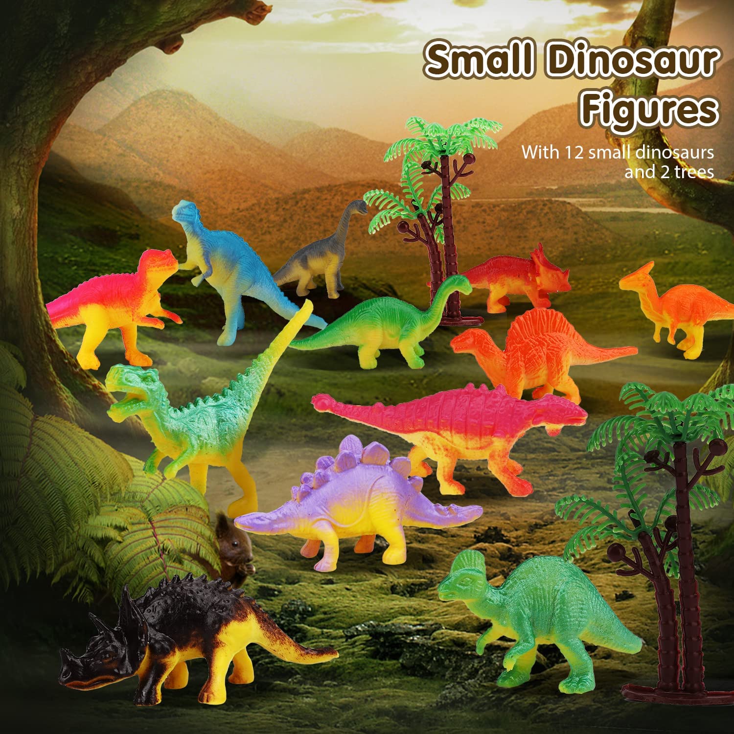Fidtoy Remote Control T-Rex Dinosaur Toy with Mist Spray for Kids
