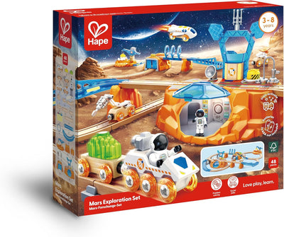 Fidtoy Space Train Set Toy Mars Railway Exploration Playset