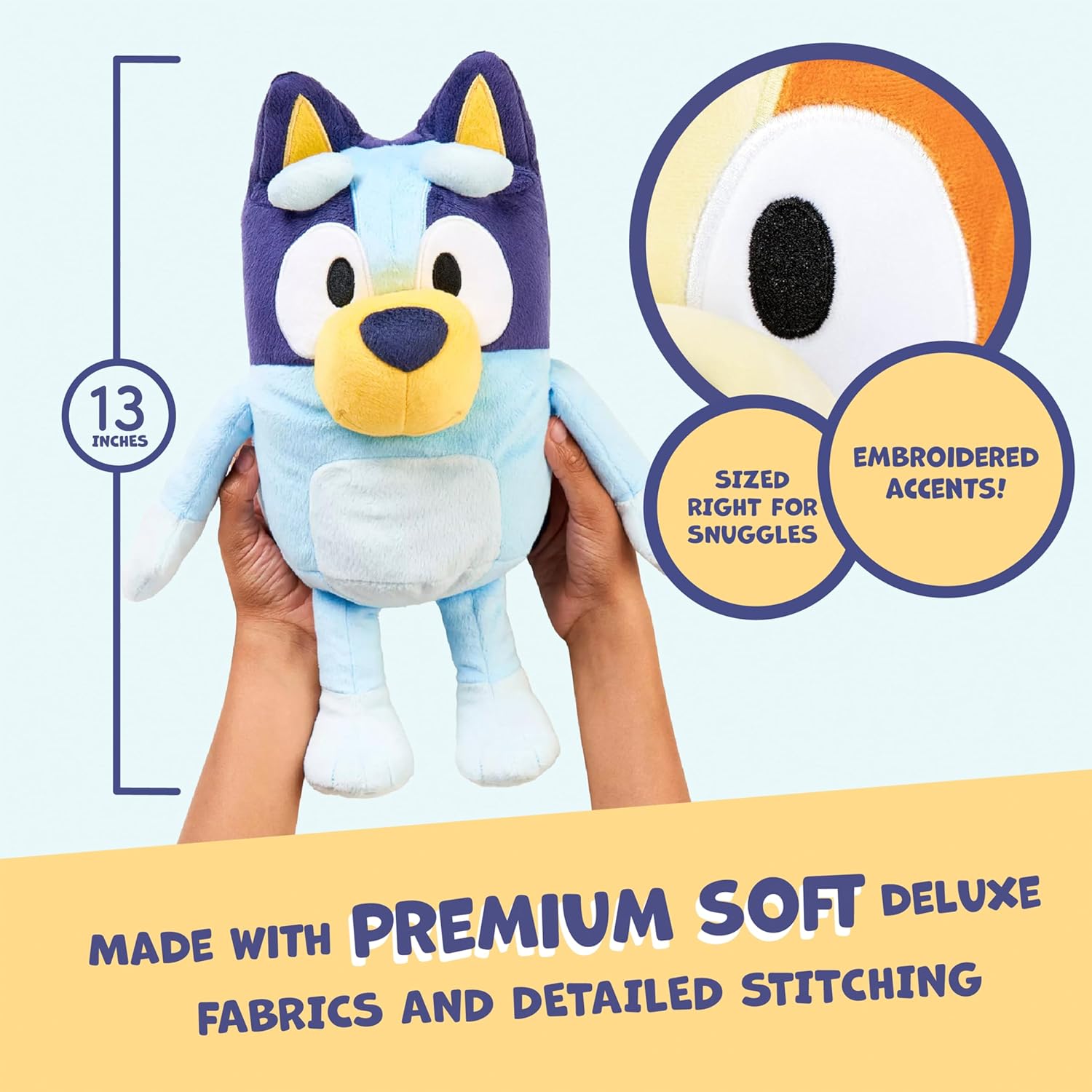 Fidtoy Jouet en peluche parlant pour chien avec musique et audio interactif