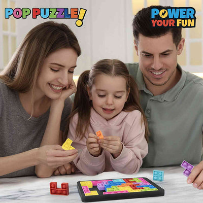 Montessori Australia TetrisPOP™ Puzle de burbujas antiestrés 2 en 1