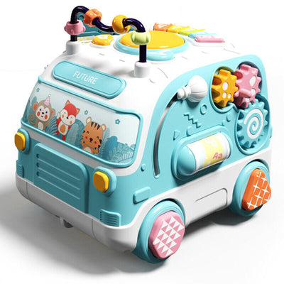 Autobus Fidtoy Musical d'activités avec lumières et sons