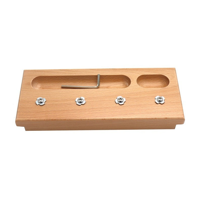 Juguetes de madera para bebés de educación temprana