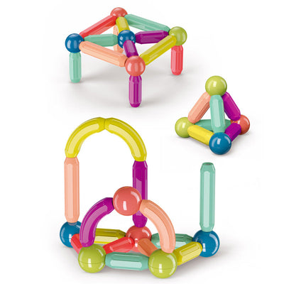 Fidtoy Blocs Magnétiques, Jouet de Construction STEM pour Enfants de 3 ans et plus