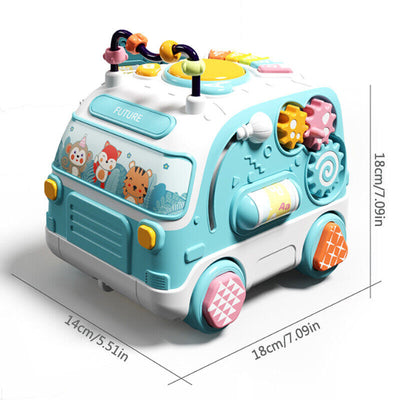Autobus Fidtoy Musical d'activités avec lumières et sons