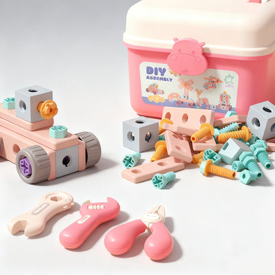 Fidtoy Kit de tournevis créatif pour tout-petits - Apprentissage STEM et motricité fine
