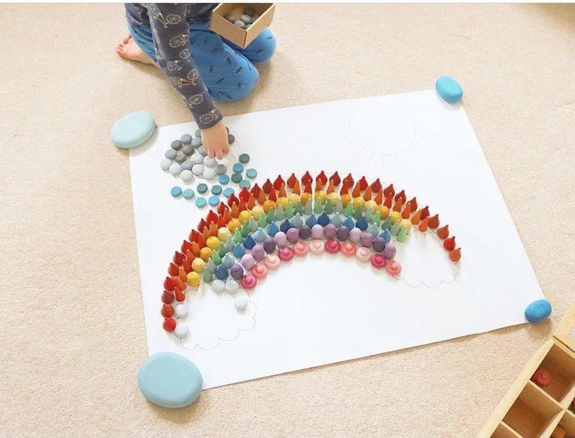 9 - Set de piezas sueltas Mandala inspirado en Grapat