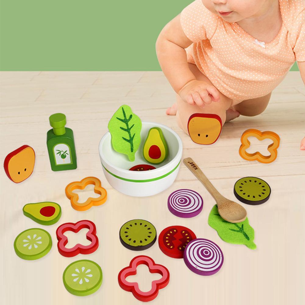 Cocina de simulación de madera | Juguetes educativos para niños