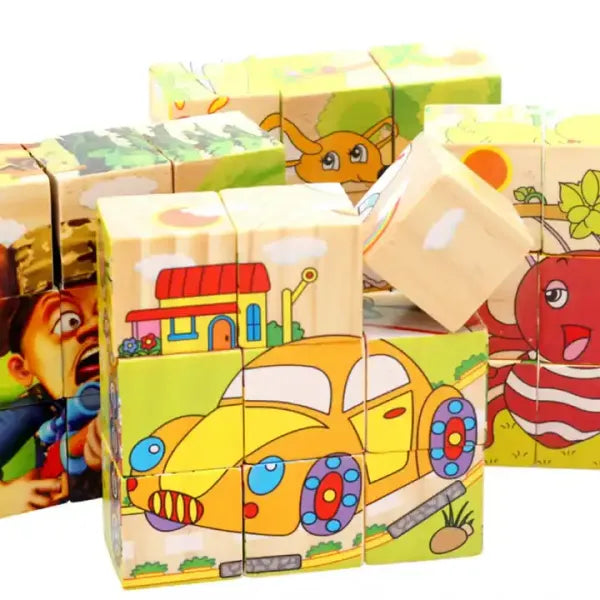 Cubo Rompecabezas 9pz