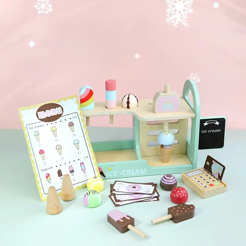 Ice Cream Playset™ - Creativo y educativo - Set de juego de helados