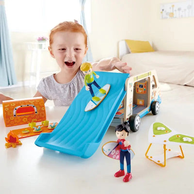 Juego de caravana Fidtoy - Juguete imaginativo para niños pequeños