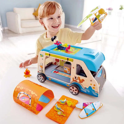 Juego de caravana Fidtoy - Juguete imaginativo para niños pequeños